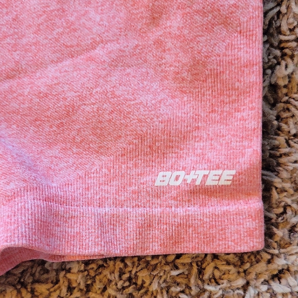 Bo+Tee Seamless Pink Bodysuit - Picture 3 of 5